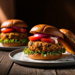 Vegan Sweet Potato Burgers