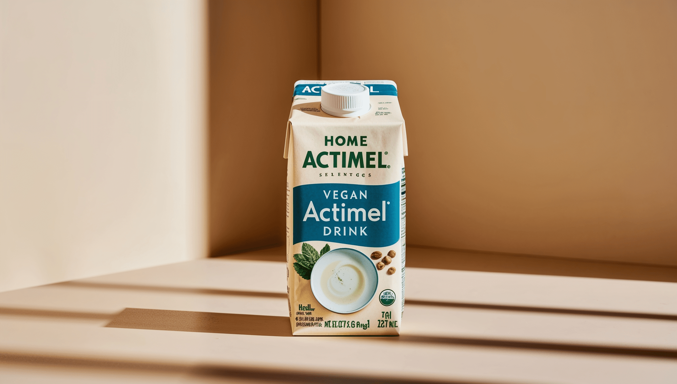 Homemade Vegan Actimel Drink