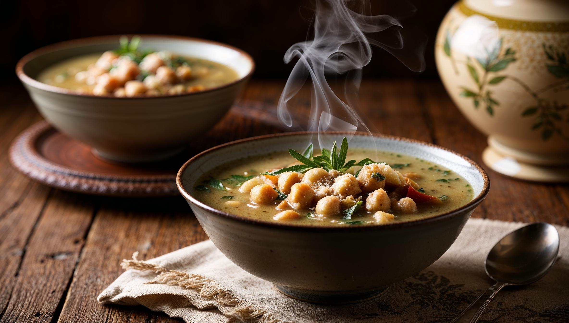 Italian Chickpea Soup Recipe