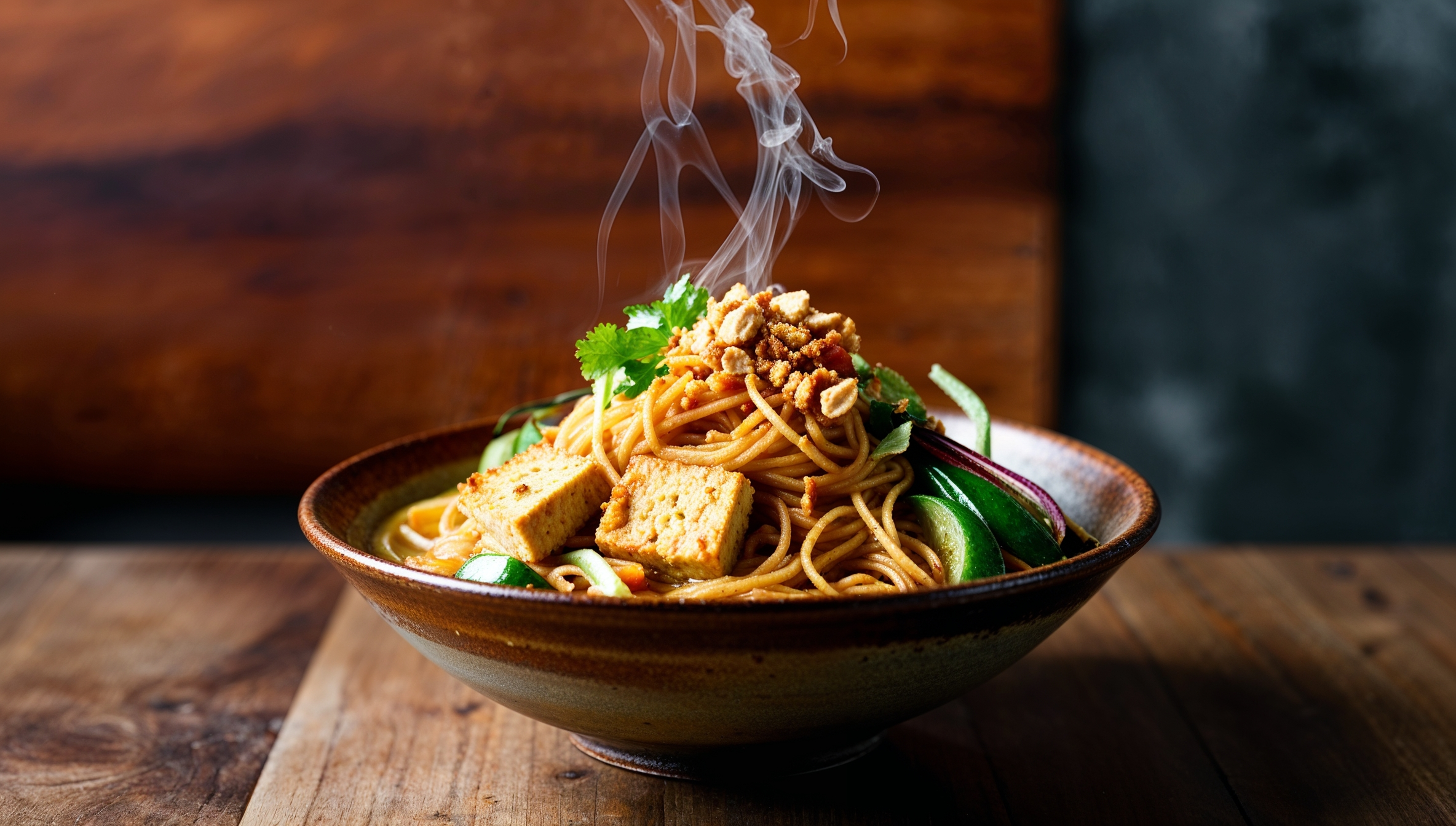 Vegan Thai Peanut Noodles Recipe