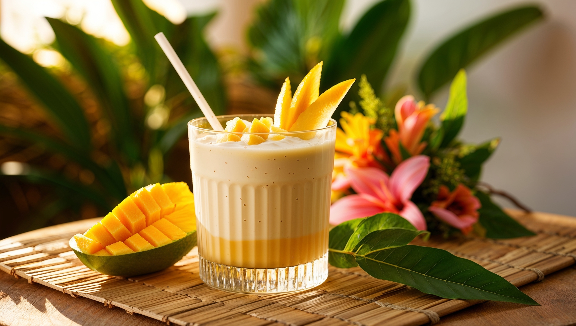 Vegan Mango Yakult Recipe