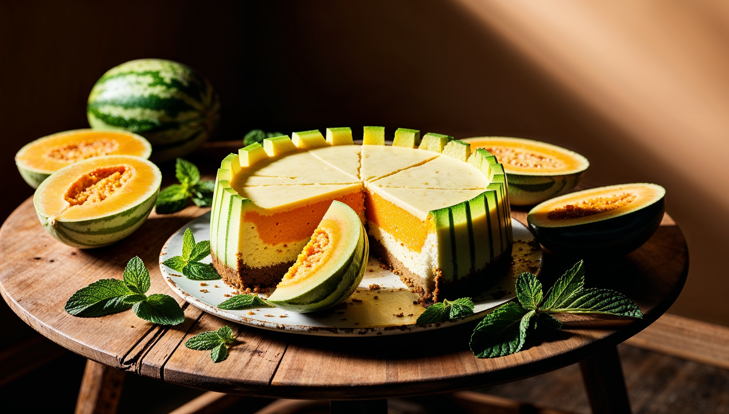 Vegan Kiwano Cheesecake Recipe