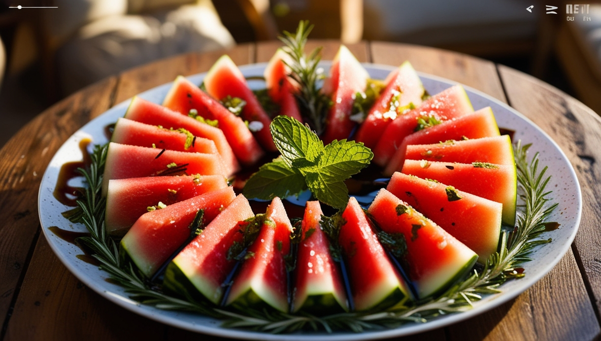 Refreshing Watermelon Salad Recipe (Without Feta)