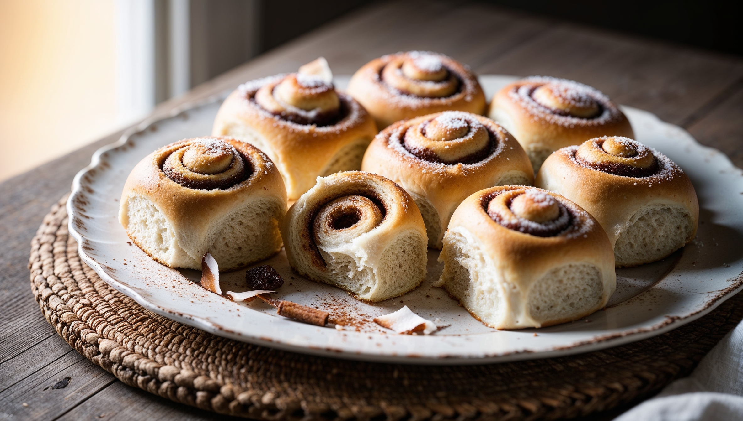 Vegan Coconut Cream Cinnamon Rolls Recipe