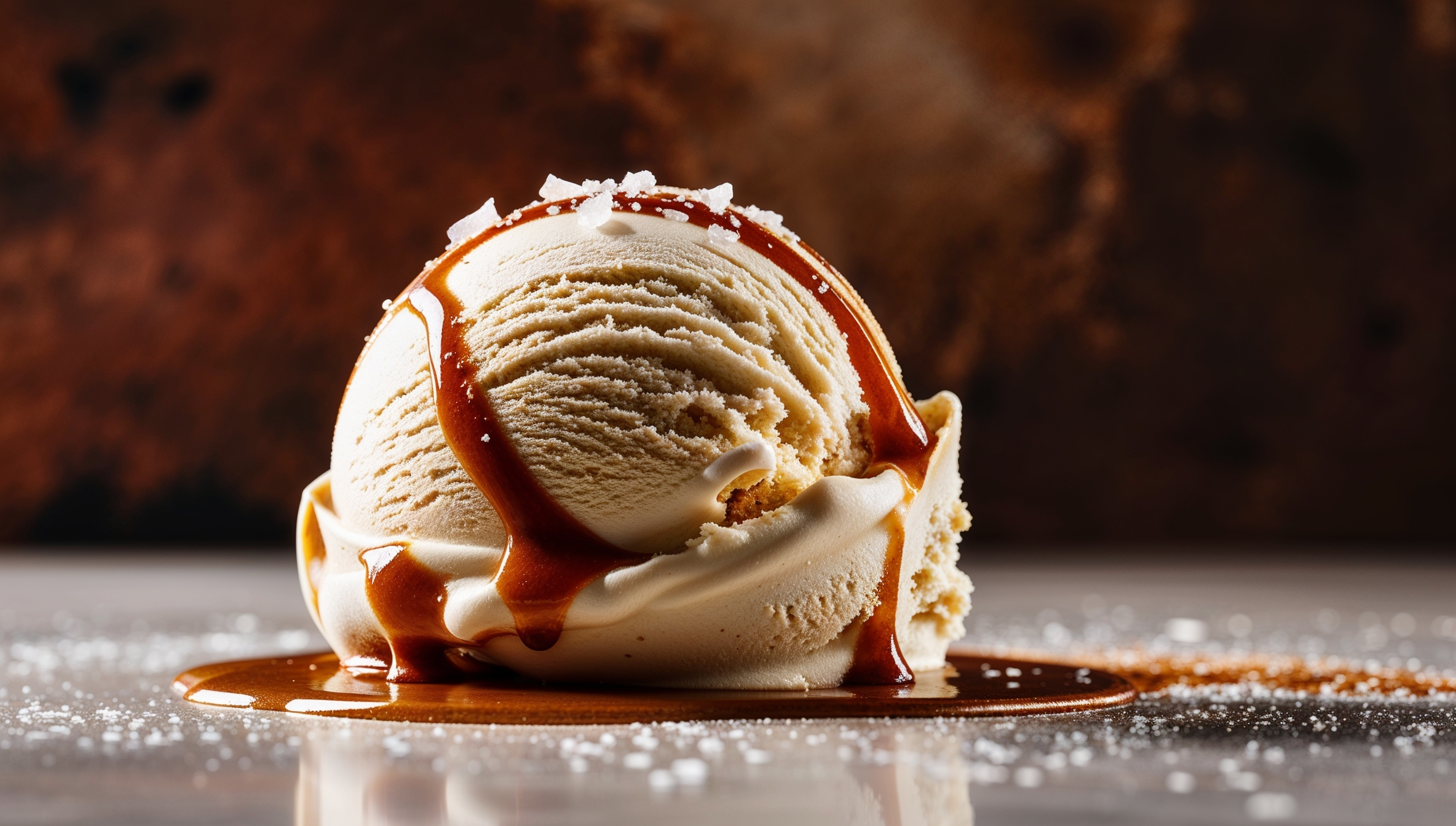 Vegan Recipe for Salted Caramel Gelato