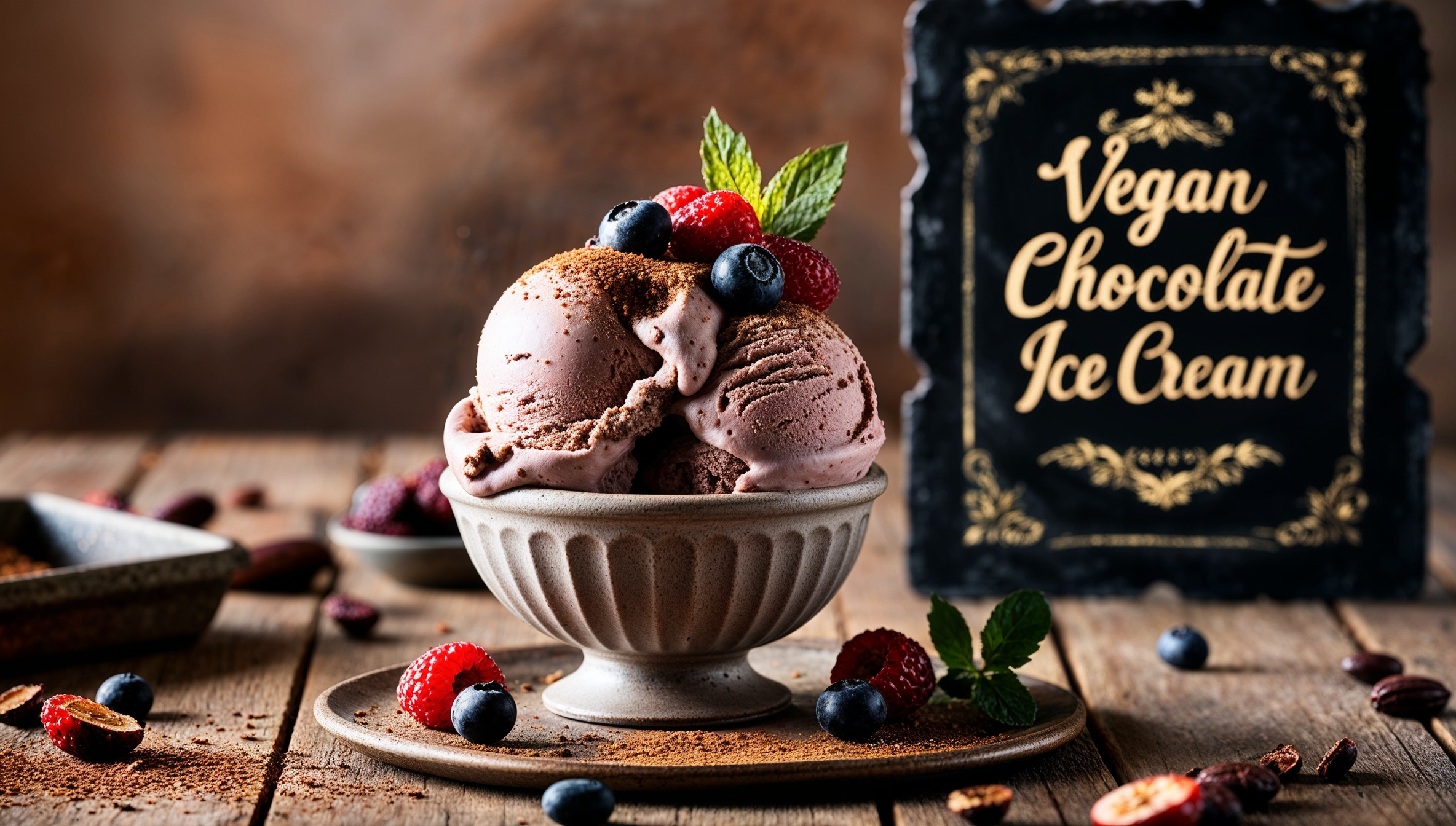 Vegan Chocolate Ice Cream Recipe