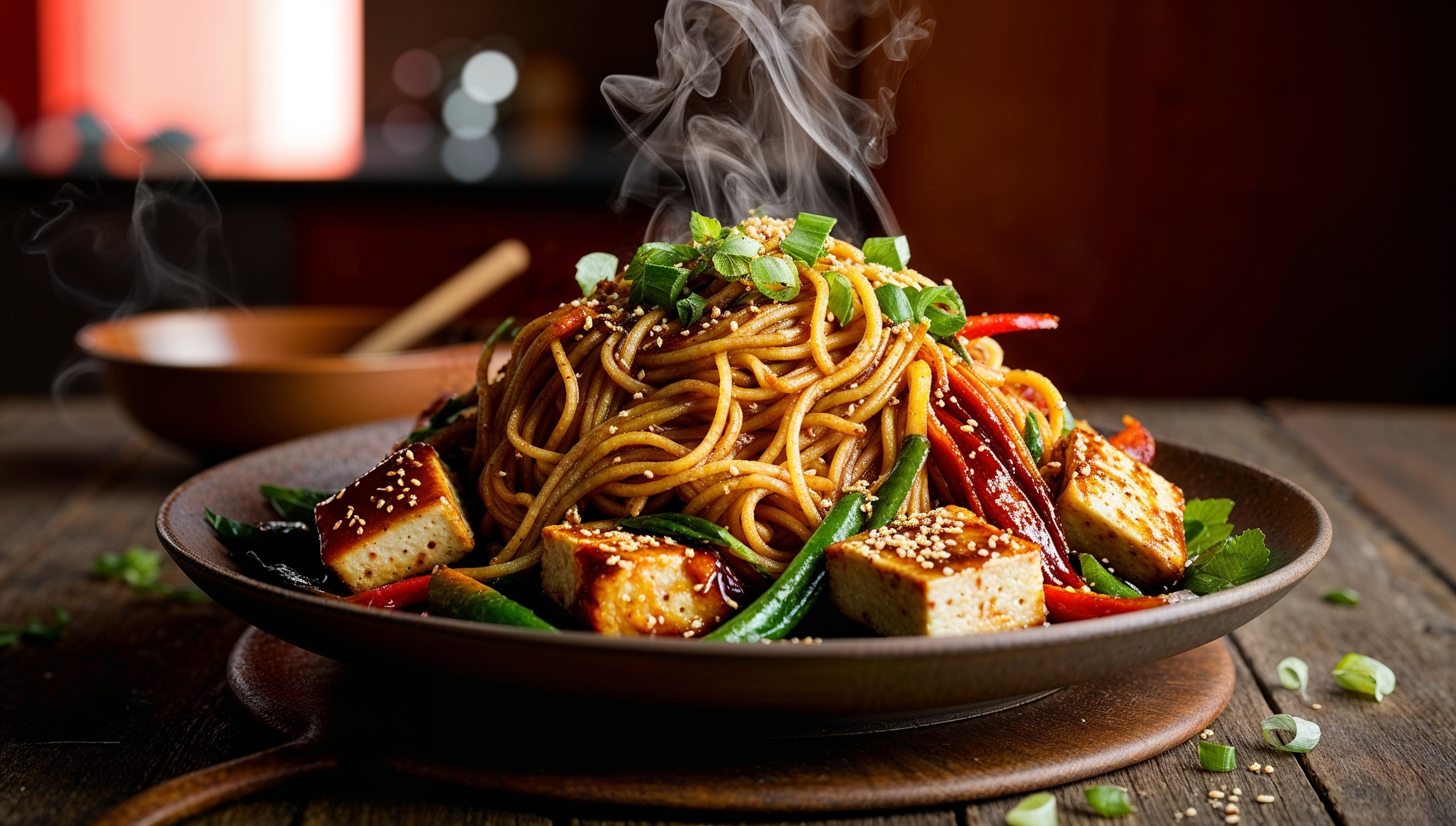 Vegan Teriyaki Noodle Recipe